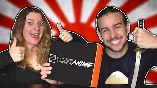 DE SUPERBES GOODIES  LOOTCRATE SPÉCIALE ANIME MANGA [upl. by Engud]