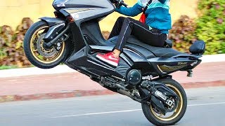 😈 Yamaha TMax 500 530  Турбо 💪 [upl. by Laehcar]