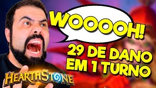 Hearthstone – EU FIZ O URRO 29 DE DANO NUM TURNO SÓ OTK MIRACLE ROGUE [upl. by Eeb234]