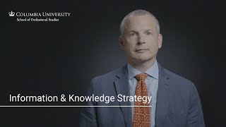 The Columbia University MS in Information amp Knowledge Strategy [upl. by Maker]