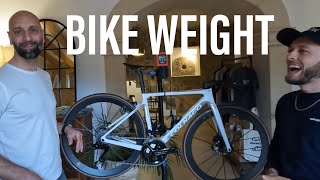 We weighted the bikes in Mallorca Canyon Pinarello Colnago and more all on the scale of truth [upl. by Nilcaj]