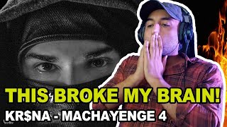 BEST DHH DISS  KRNA  Machayenge 4 RAPPER REACTION [upl. by Ydner]