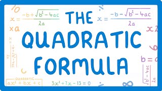 GCSE Maths  Solving Quadratics Using the Quadratic Formula 51 [upl. by Hsac691]