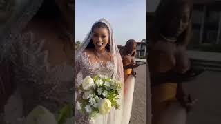 Muna Schallberger Gambian swiss beach wedding ￼MUFA2024 gambia wedding [upl. by Dadelos]