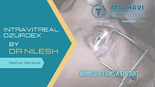 Intravitreal Ozurdex Impant [upl. by Kessiah]