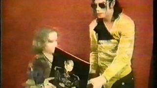 Michael Jackson Rare Backstage Dangerous Tour [upl. by Krispin637]