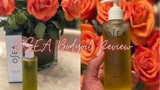 SKINCARE Review Osea Body Oil x Influenster [upl. by Farah]