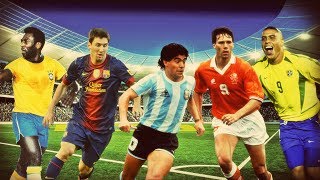 LES 20 MEILLEURS FOOTBALLEURS DE TOUS LES TEMPS [upl. by Dill]