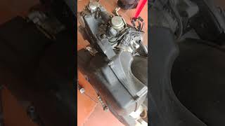 motor Yamaha bws dos de 125 CC carburador [upl. by Ecnarrat]