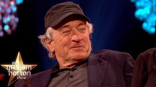 Robert De Niro Impressed By Tom Hiddlestons Robert De Niro Impression  The Graham Norton Show [upl. by Nelad]