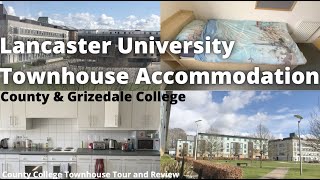 Lancaster University Accommodation  Townhouse Tour [upl. by Collbaith]