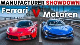 Forza Horizon 5  Ferrari VS McLaren  Manufacturer Showdown 2 [upl. by Oribel902]