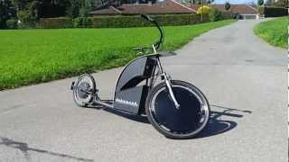 AUTOPED Electric Scooter E Bike Roller Diggler Kikebike Footbike [upl. by Daffi]