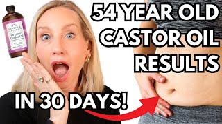 CASTOR OIL RESULTS AFTER 30 Days As a Woman Over 50 [upl. by Nawj687]