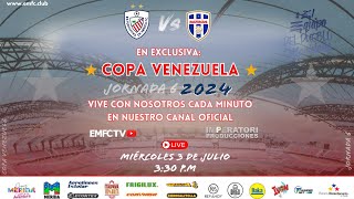 Estudiantes de Mérida vs Inter de Barinas Copa Venezuela 2024 J6 Transmisión exclusiva [upl. by Wesley]