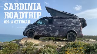 Sardinien Roadtrip  On amp Offroad  VW T61  Terranger Offroad SpaceCamper [upl. by Georgena]