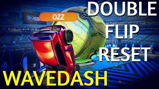 Double Flip Reset Tutorial wavedash Rocket League [upl. by Rednaxela]