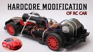 RC car modification  with upgraded engine and power source [upl. by Auhesoj]