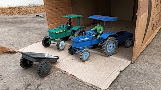 mini tractor ki driver ko pilai juice🧃 diy mini tractor [upl. by Jedlicka]