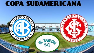 BELGRANO  INTERNACIONAL EN VIVO COPA SUDAMERICANA [upl. by Heyer528]