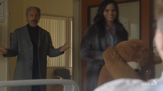 NCIS 19x13 9 Team visits Kasie and Palmer in the hospital [upl. by Tnairb]