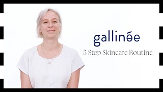 Gallinée Founder Marie Dragos 5Step Skincare Routine  Sephora SEA [upl. by Fernando]