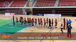 Volleybal Dames 1e Divisie A Rensa Family Orion D1  BBQ Time Tjoba D1 20012024 [upl. by Pearce632]