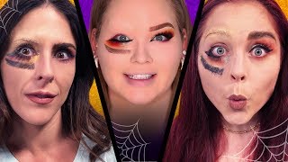 We Tried Following a NikkieTutorials Halloween Makeup Tutorial Beauty Break [upl. by Raab]