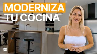 3 Cocinas MODERNAS  Estilo en TENDENCIA ✅ [upl. by Ahsinet]