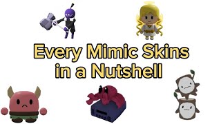 Every Mimic Skins in a Nutshell Tower Heroes [upl. by Thenna]