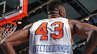 Thanasis Antetokounmpo 201516 Highlights w Westchester Knicks [upl. by Nylcsoj]