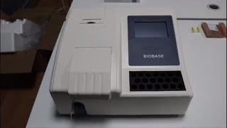 BIOBASESemi Auto Biochemistry Analyzer SILVERPlus [upl. by Berlauda101]