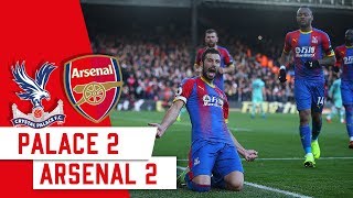 MATCH HIGHLIGHTS  Palace 22 Arsenal [upl. by Clarette]