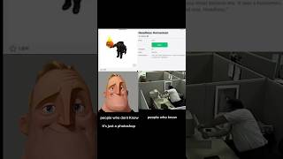 only fatherless know this meme roblox headless [upl. by Johannessen244]