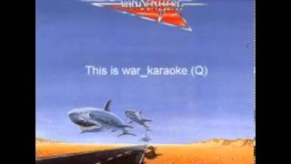 VANDENBERG This Is War karaoke [upl. by Anhsirk]