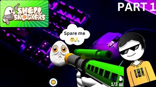 Playing Shell Shockers with Josh PART1 [upl. by Greenfield701]