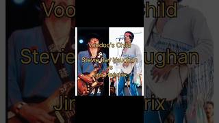 Voodoos Child  Stevie Ray vs Jimi Hendrix voodoo jimihendrix stevierayvaughan [upl. by Anitsirhcairam]