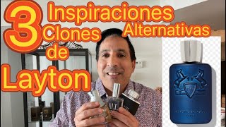 3 Clones alternativas o inspiraciones de  Layton Parfums de Marly 2 Arabes 🔥🔥🤑 [upl. by Mahau]