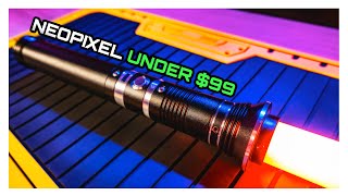 Neopixel Lightsaber from Amazon under 100 [upl. by Akayas]