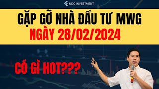 Gặp gỡ nhà đầu tư MWG  Ban lãnh đạo thừa nhận hành động chậm [upl. by Nahsor]