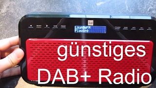 DAB Radio Dual DAB 12  Review  Vorstellung  Deutsch [upl. by Devy]