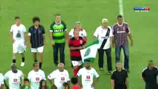 JOGO DAS ESTRELAS DO ZICO AO VIVO AMISTOSO 2016 [upl. by Manoff551]