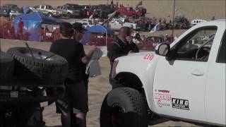 Frank Taylor Hucking his Crew Cab 119 Feet Chevy Militia [upl. by Fairweather]