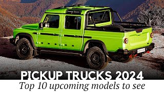 10 Most Anticipated Pickup Trucks of 2024 Detailed Review of New Models Part 1 [upl. by Orgel336]