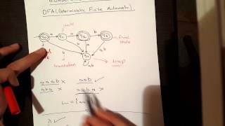 DFA biçimsel diller ve otomatlar [upl. by Bullard]