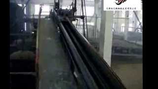 How to produce galvanized steel pipesHotdipped galvanized pipes production lines [upl. by Adnesor]