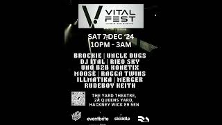 Vital Fest  The Yard Theatre  Saturday 7 December 2024 [upl. by Okorih]