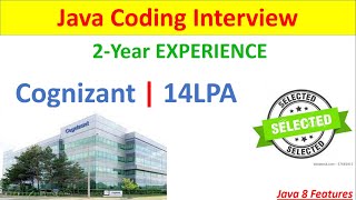 Cognizant Interview  Java Developer Interview  java interview questions and answers [upl. by Siberson284]