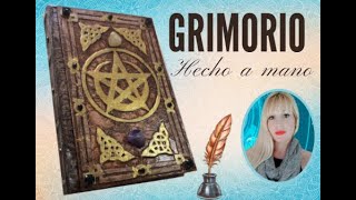 Como hacer un Grimorio  Bookidea libroantiguo encuadernación grimorio wicca hechoamano DIY [upl. by Assenal]