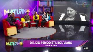 Día del Periodista Boliviano Nuestros periodistas nos cuentan sus experiencias en su labor [upl. by Henka]